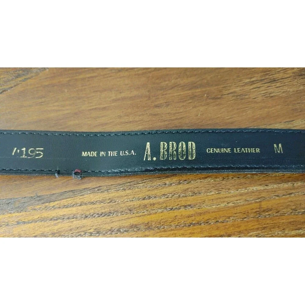 Brown Vintage Leather BELT 28-32 (36